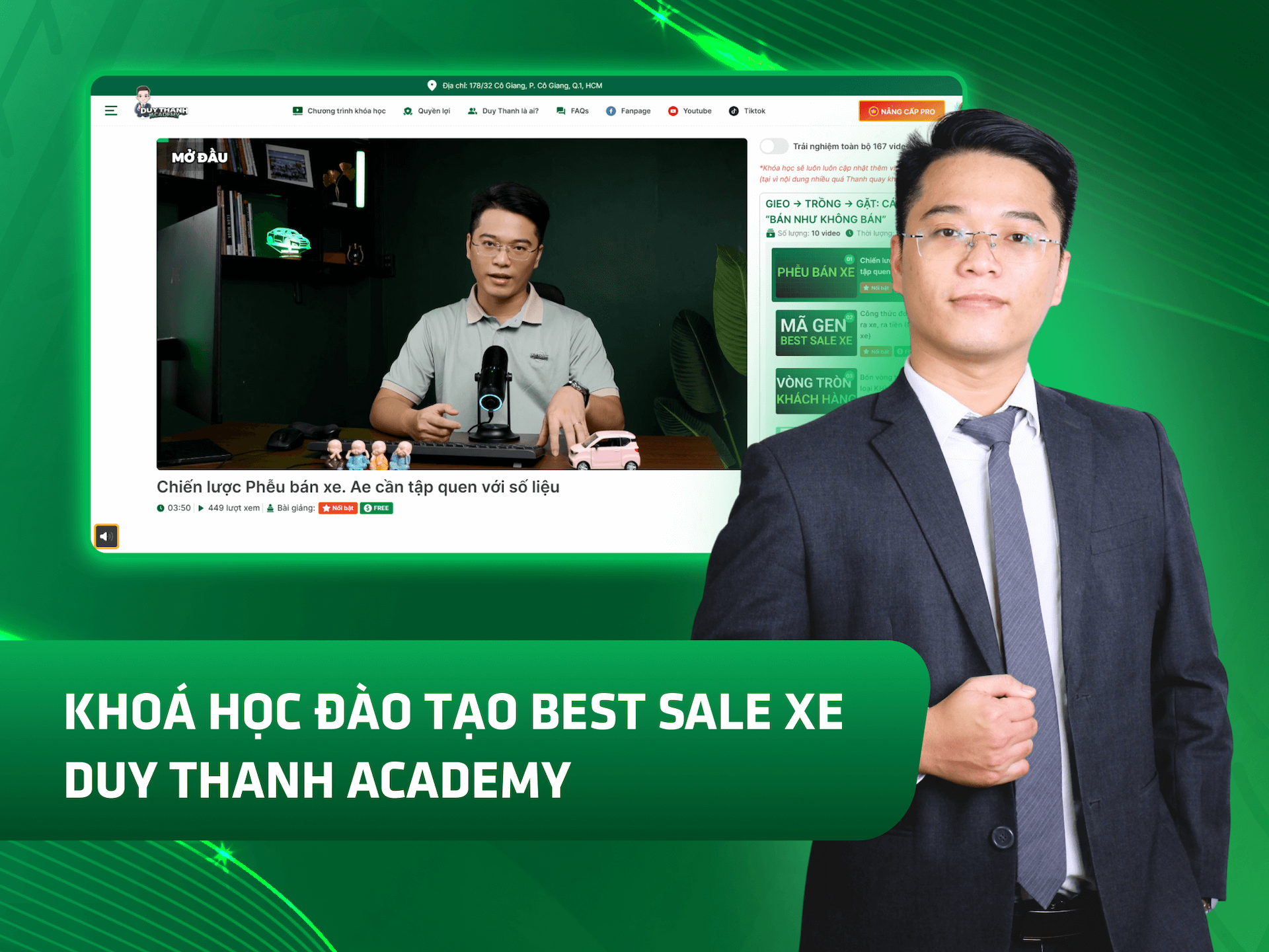 Hình khóa học Khóa học Đào tạo bán xe chuyên nghiệp trên MONA Academy