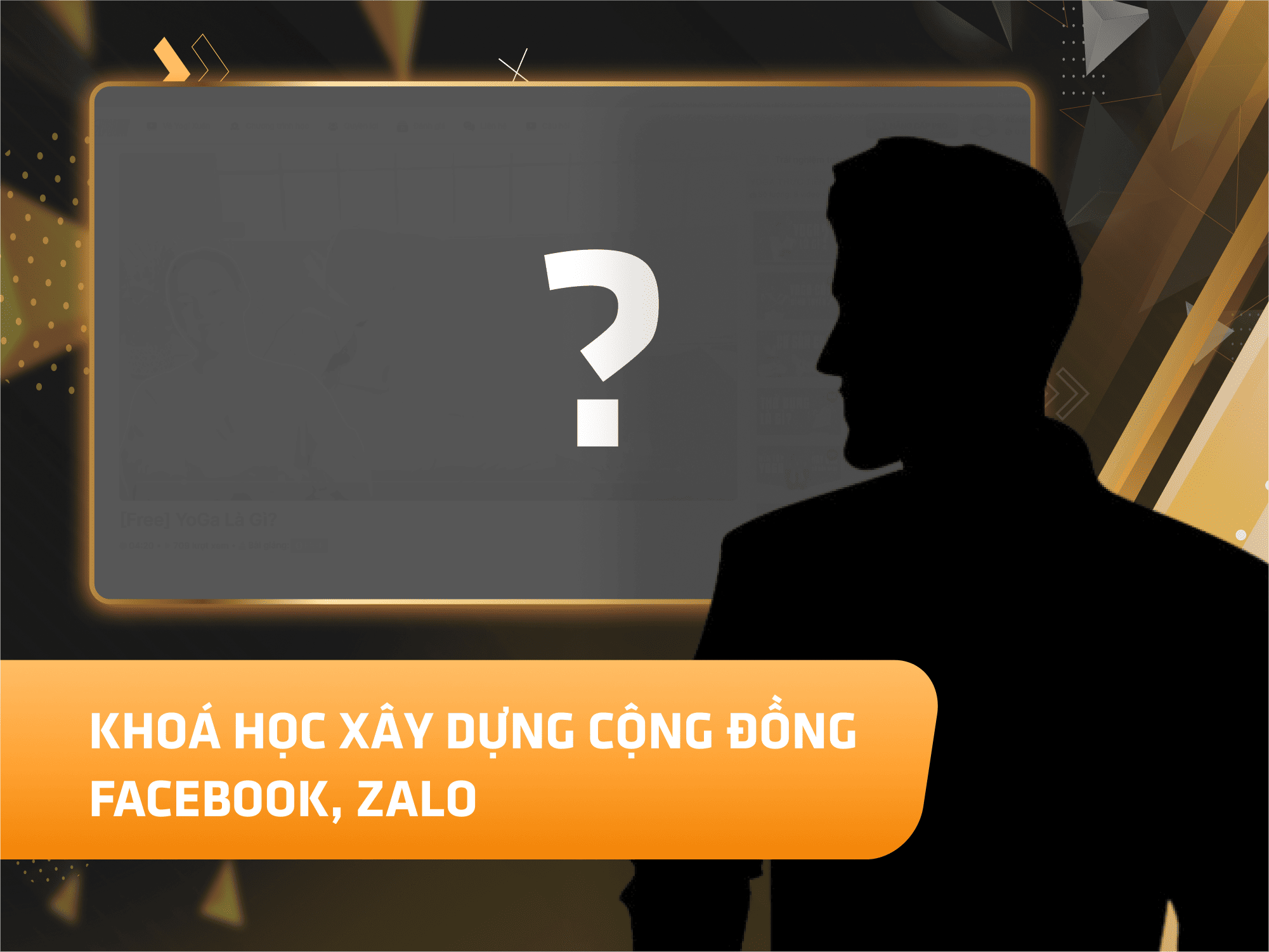 Website khoá học Khoá học xây dựng cộng đồng Zalo & Facebook vận hành trên MONA eLearning