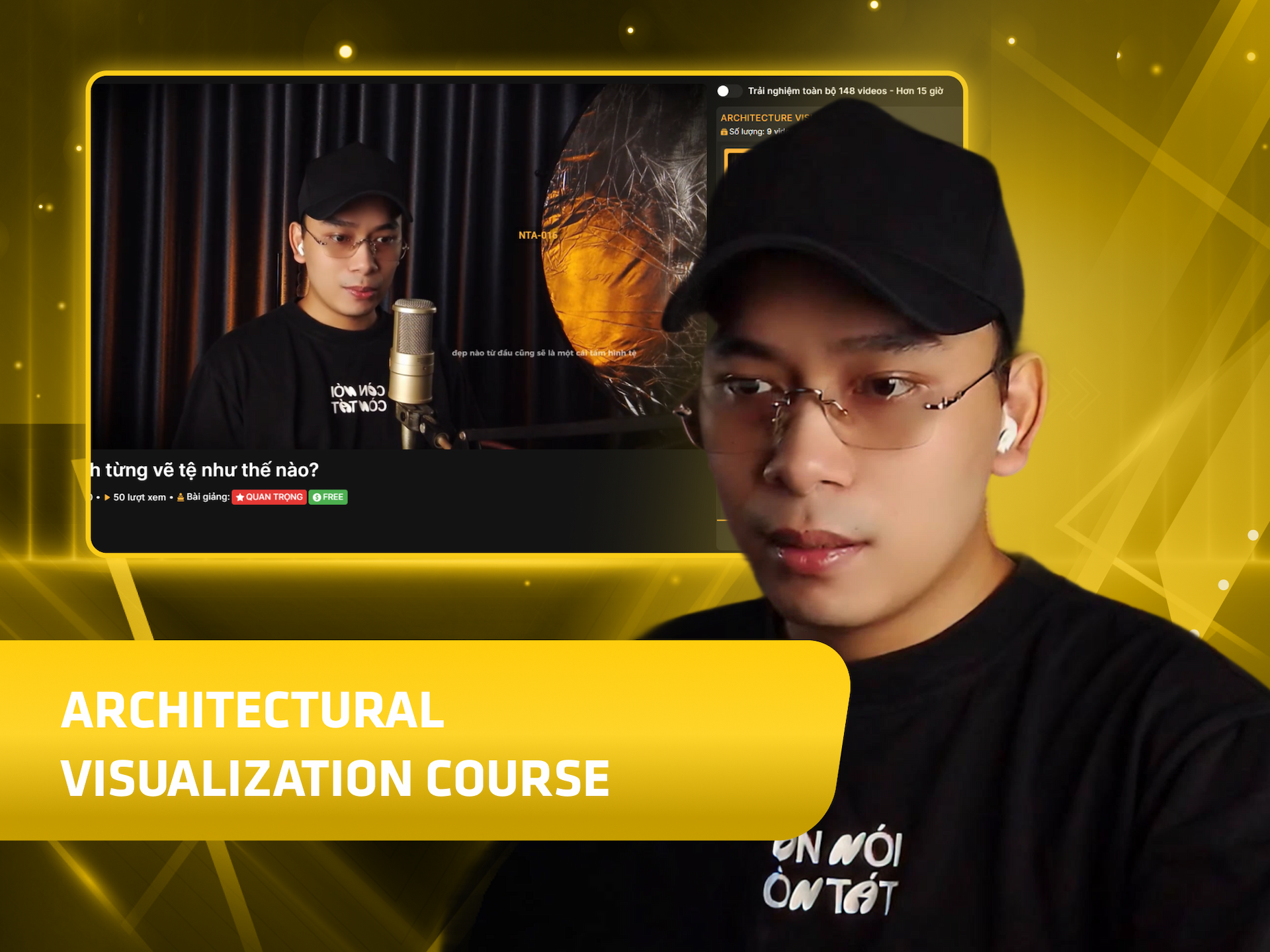 Website khoá học Ngô Tuấn Academy trên MONA eLearning