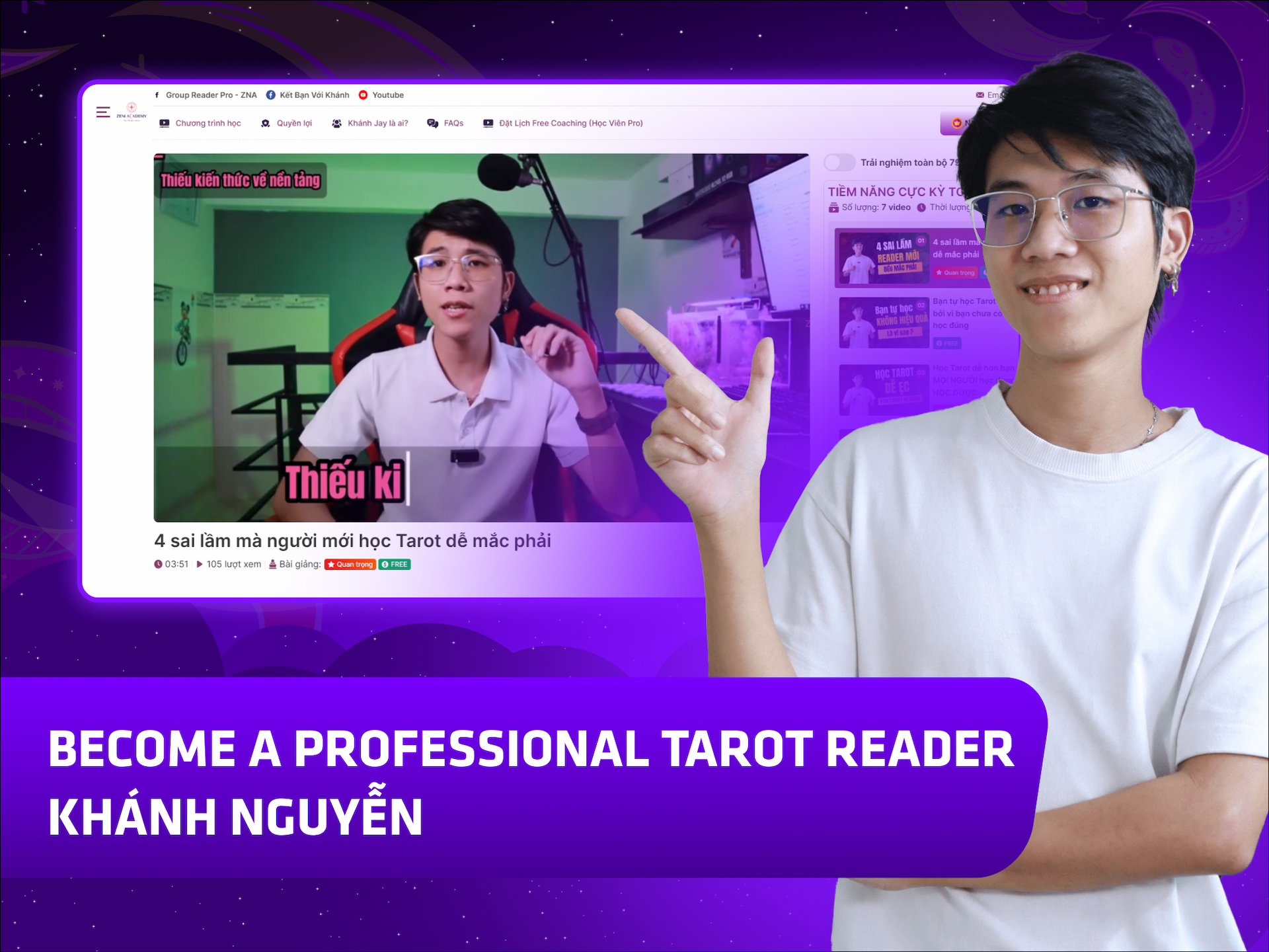 Hình khóa học Zeni Academy trên MONA Academy