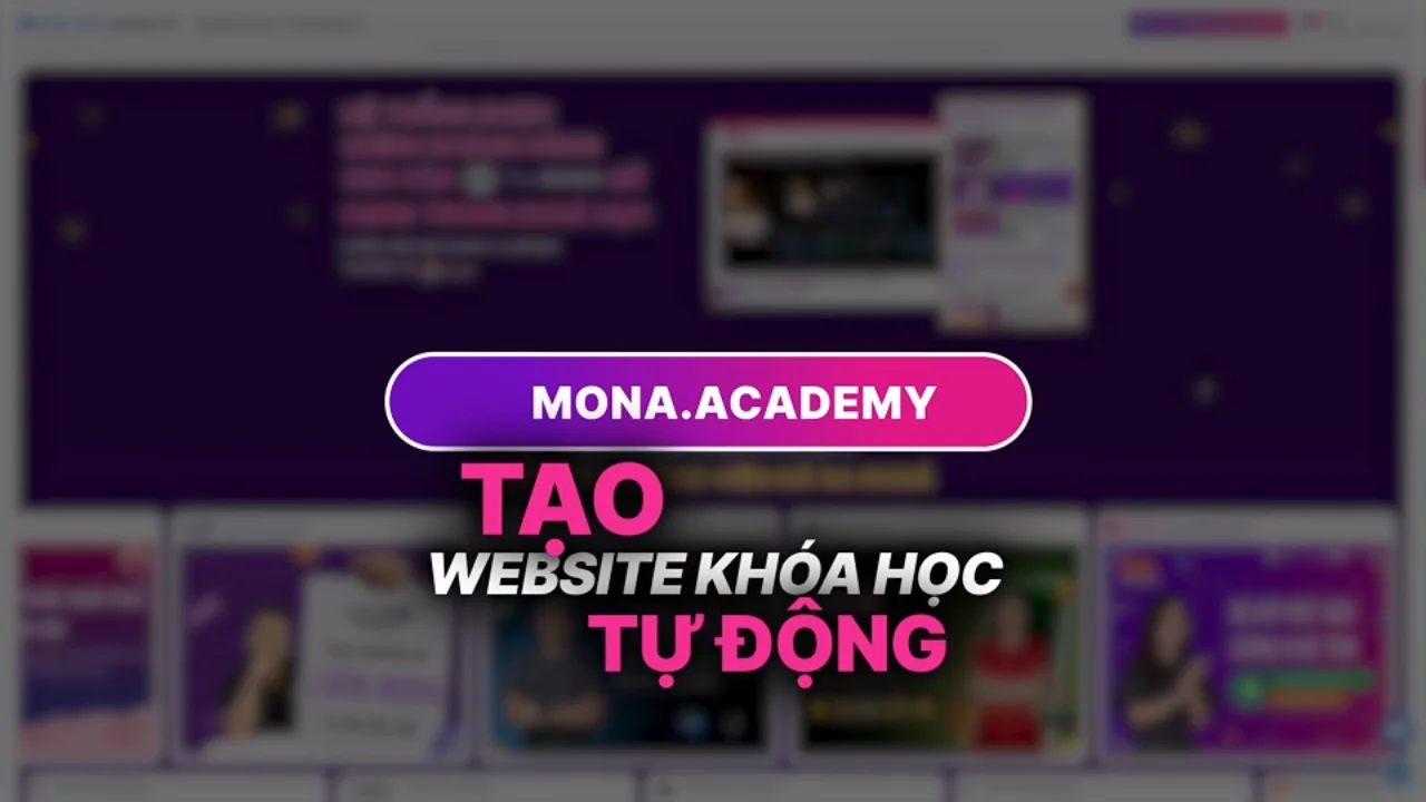 video giới thiệu hệ thống trên nền tảng MONA eLearning